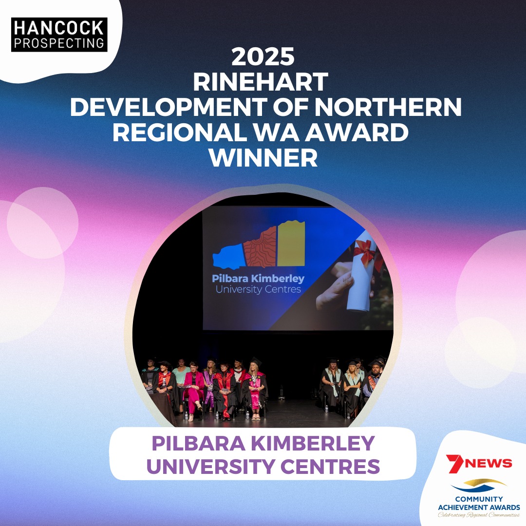 PKUC wins the 2025 Rinehart Development of Northern Regional WA Award